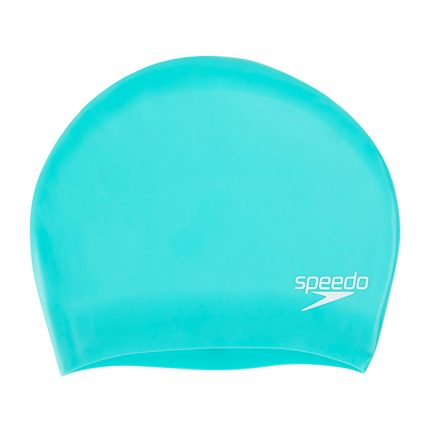 Speedo Long Hair Turquoise kapica