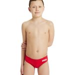 Arena B Solid Red Brief