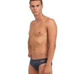 Arena M Team Solid Brief Asphalt