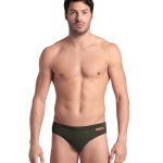 Arena M Team Solid Brief Dark Sage