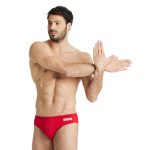 Arena M Team Solid Brief Red