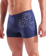 Arena M Kikko Graphic Short Navy - Image 3