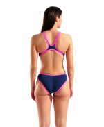 Arena W Arena One Biglogo Navy Fluo Pink - Image 2