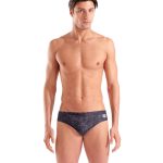 Arena M Ribbed Brief Black