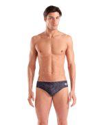 Arena M Ribbed Brief Black