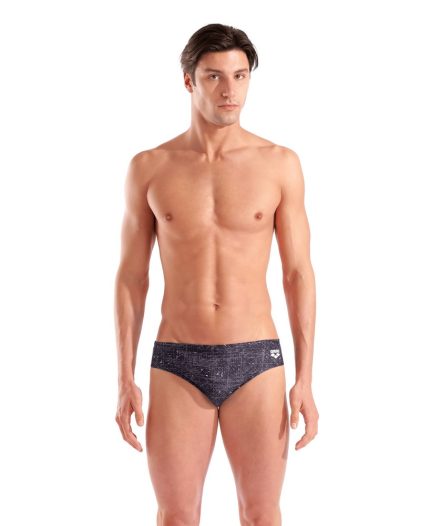 Arena M Ribbed Brief Black