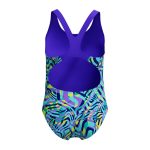 Speedo Allover Splashback Green Purple - Image 2