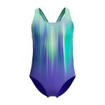 Speedo Placement Splashback Green Purple