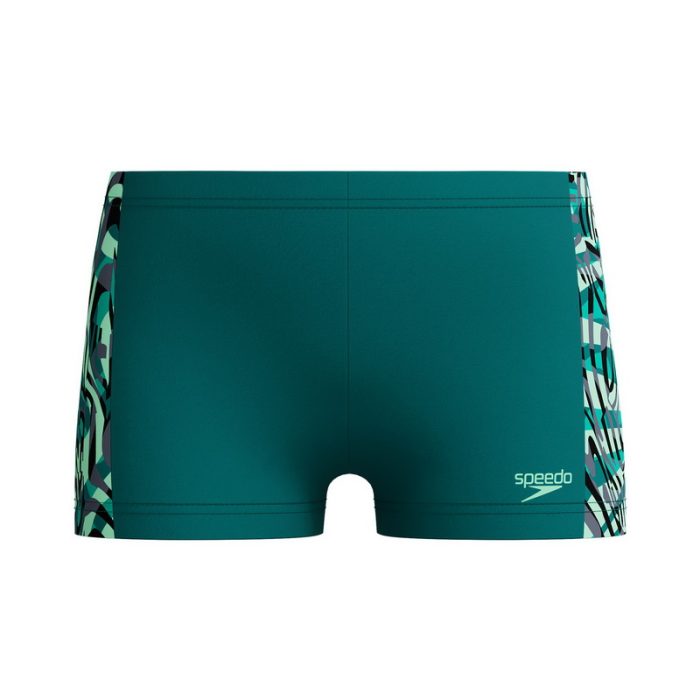 Speedo Panel Aquashort Junior Green - Image 2