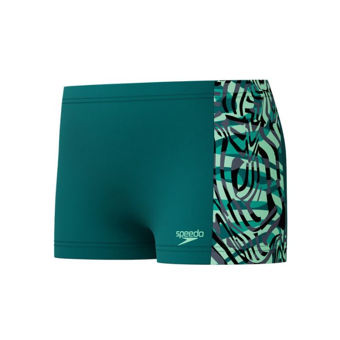 Speedo Panel Aquashort Junior Green - Image 1