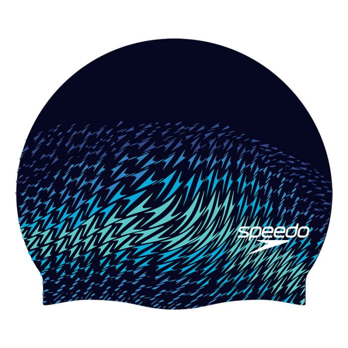 Speedo Slogan Print Blue kapica - Image 1