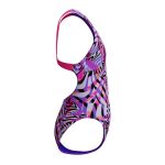 Speedo Allover Leaderback Pink Black - Image 3