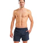 Arena M Baywayx Shorts Asphalt Neon Blue