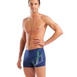 Arena M Graphic Maxi Logo Short Navy