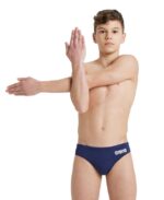 Arena B Solid Navy Brief