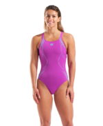 Arena W Graphic Inner Bra Fuchsia Water