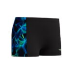 Speedo Printed Aquashort Junior Black Green