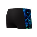 Speedo Printed Aquashort Junior Black Green - Slika 4