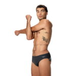 Speedo Hyper Boom Brief Black Grey - Slika 3