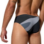 Speedo Hyper Boom Brief Black Grey - Slika 4