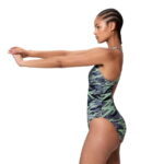 Speedo Hyper Boom Printed Medalist Grey Green - Slika 3