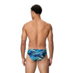 Speedo Hyperboom Printed Brief Navy Blue - Slika 2