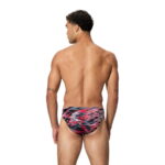 Speedo Hyperboom Printed Brief Black Red - Slika 2