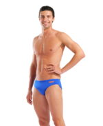Arena M Team Solid Brief Neon Blue Orange