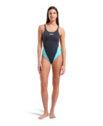 Arena W Team Solid Swim Tech Asphalt Water - Slika 3