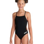Arena G Solid Swim Challenge Back Black