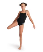 Arena G Solid Swim Challenge Back Black - Slika 3