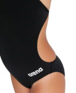 Arena G Solid Swim Challenge Back Black - Slika 4