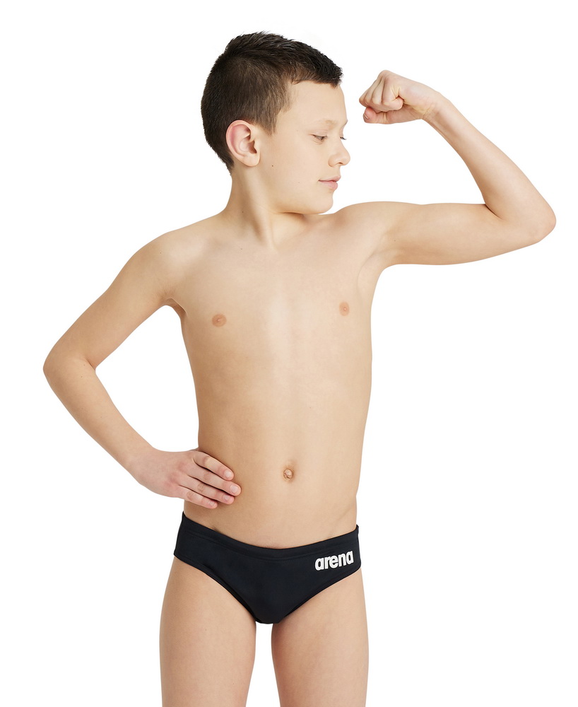 004774-550-BOY'S TEAM SWIM BRIEFS SOLID-001-O.jpg Arena B Solid Black Brief - Slika 1