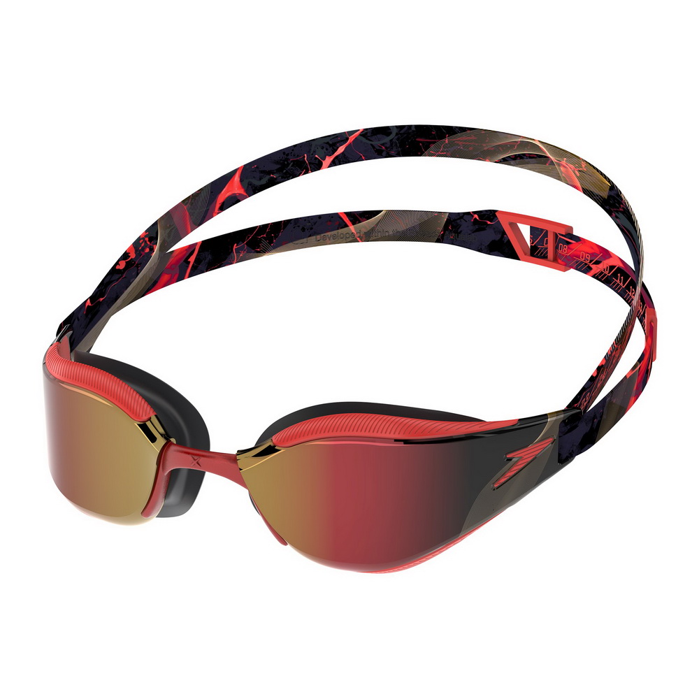 8-12818007-FASTSKIN-HYPER-ELITE-MIRORR-RED-SMOKE Speedo Fastskin Hyper Elite Mirror Red Smoke - Slika 1