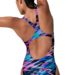 Speedo Hyper Boom Printed Medalist Blue Pink - Slika 5