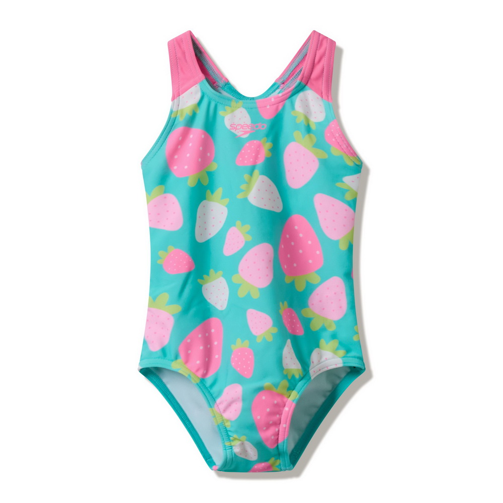8A000426003-INFANT-PLACEMENT-TURQUOISE-PINK Speedo Infant Placement Turquoise Pink - Slika 1